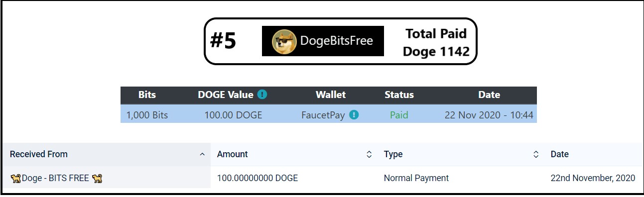 pagamento dogecoin dogebitsfree