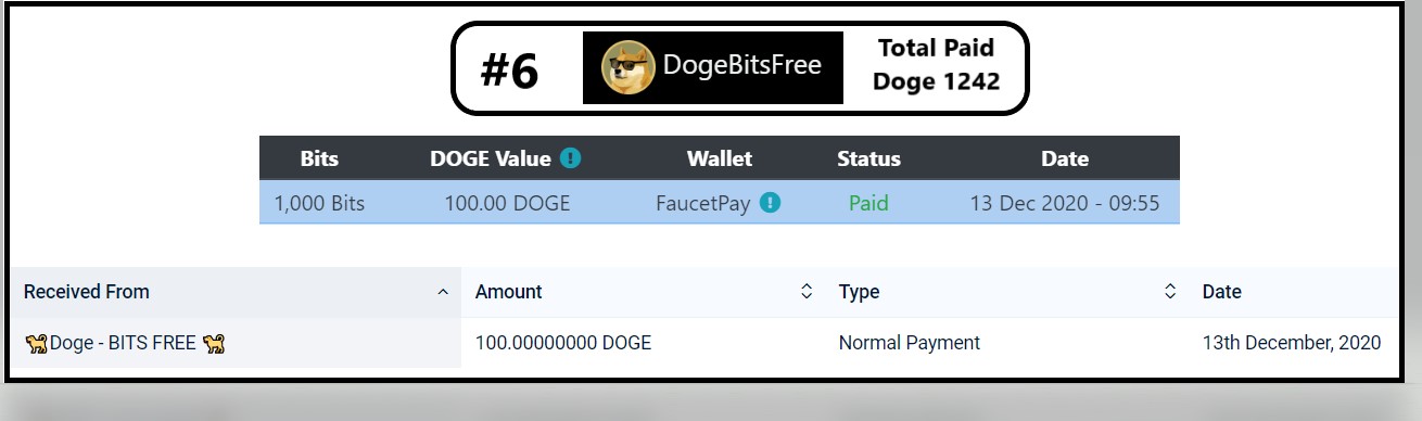 pagamento dogebitsfree