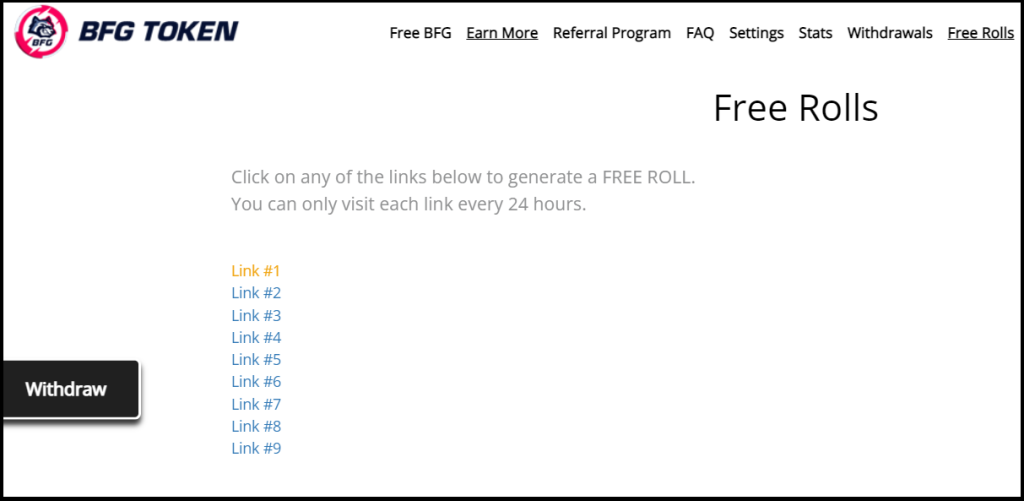 free rolls su FreeBFG