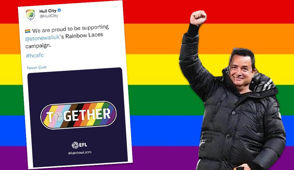 Acun Ilıcalı'nın sahibi olduğu Hull City'den LGBT'ye skandal destek
