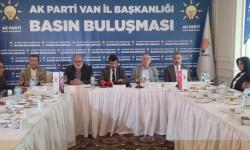 Türkmenoğlu: “Van’a 40 Milyar TL yatırım yapıldı”