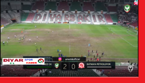 AMEDSPOR VS BATMAN BELEDIYESPOR