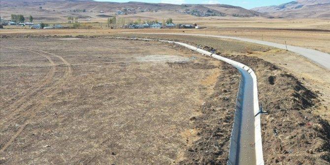 Van'da 200 hektar tarım arazisi suyla buluşturuldu