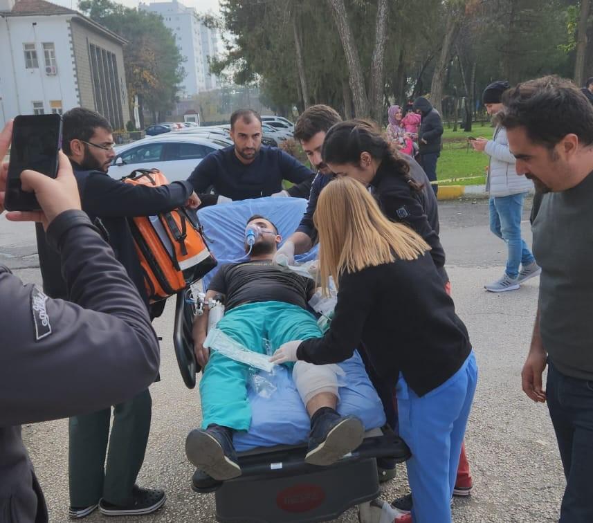 Diyarbakır itfaiyesinden yangın tatbikatı