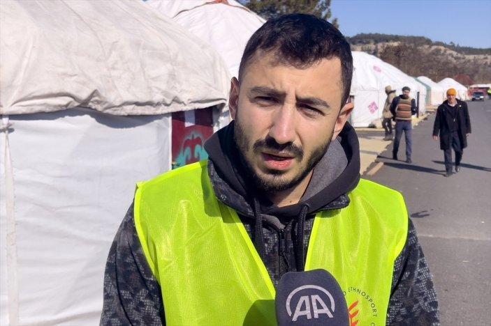 Kahramanmaraş'ta depremzedeler, Dayanışma Obası'nda ağırlanıyor