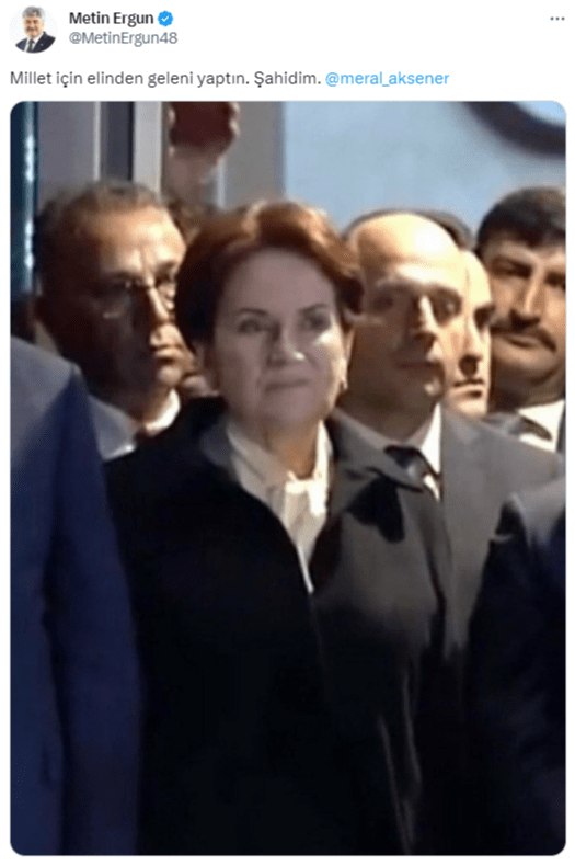 İYİ Parti'de Akşener'i teselli twitleri - Resim: 3