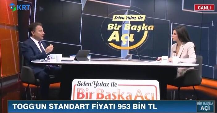 Ali Babacan: TOGG'a yerli denmesine taraftar değilim