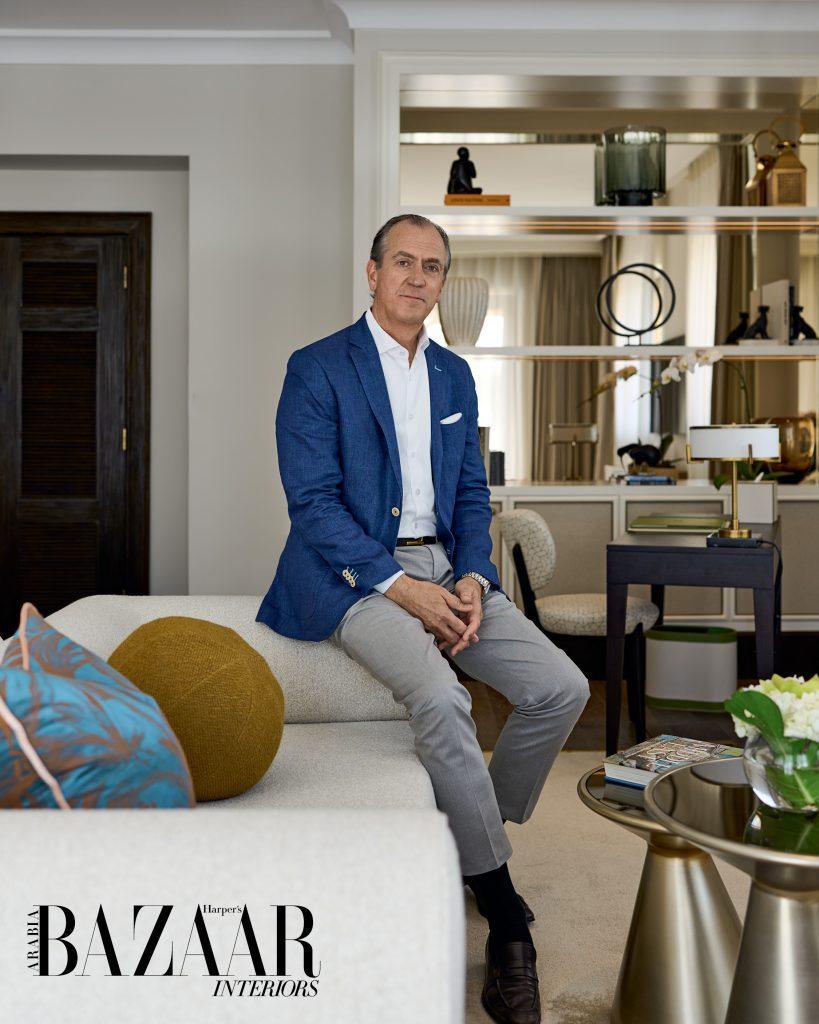 Peter Roth, Regional Vice President of Madinat Jumeirah in the Malakiya Villas