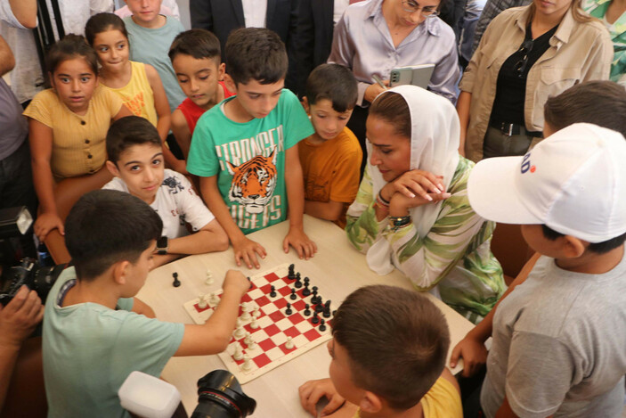 BM İyi Niyet Elçisi Suudi Arabistanlı prenses, Gaziantep'te (2) #10