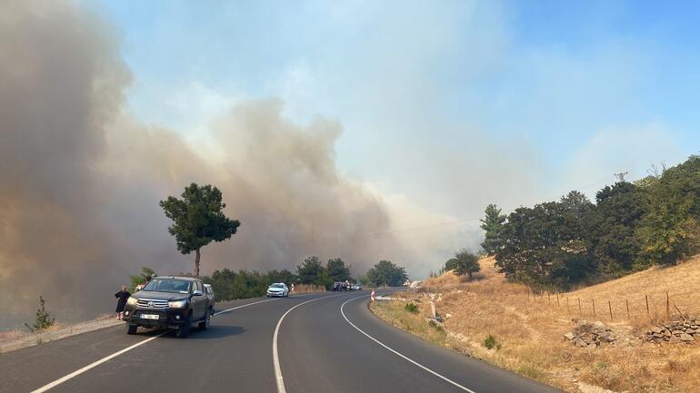 Son dakika... Çanakkale, Bursa ve Bilecikte orman yangını: İki köy boşaltıldı... Çanakkale-Çan yolu tedbir amacıyla ulaşıma kapatıldı