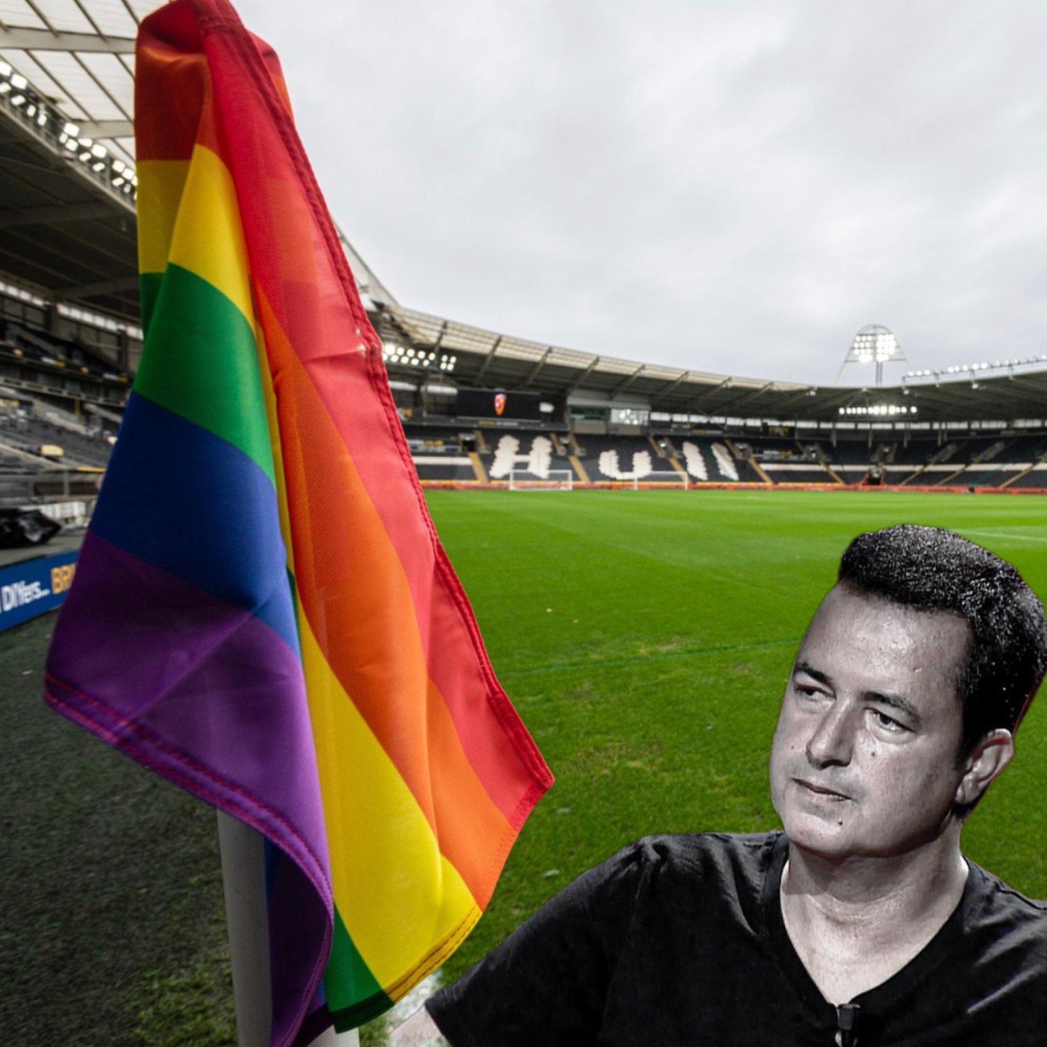 Erdem Özveren on Twitter: "1) Acun Ilıcalı'nın sahibi olduğu Hull City takımı eşcinselliği desteklemek için köşe bayrakları, kaptanlık bandı, yedek oyuncu panosu ve sosyal medya logolarını LGBT renklerine dönüştürme kararı aldı. https://t.co/Df7pVTnPSR" /