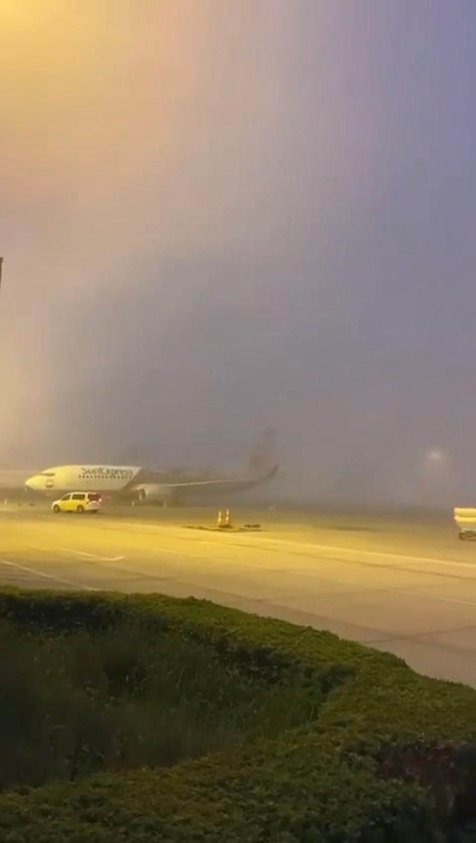 Antalya'yı nem bulutları kapladı: Uçaklar iniş yapamadı - 3