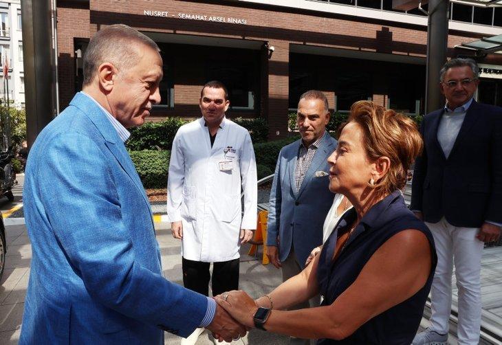 Başkan Recep Tayyip Erdoğan Ali Sabancı ve Vuslat Sabancı çiftini ziyaret etti! Ali Sabancı'nın kaza