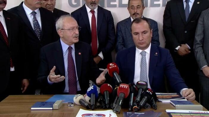 CHP Genel Başkanı Kemal Kılıçdaroğlu, Eğitim-İş'i ziyaret etti