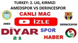 2.LIG BEYAZ-KIRMIZI-AMEDSPOR DERINCE