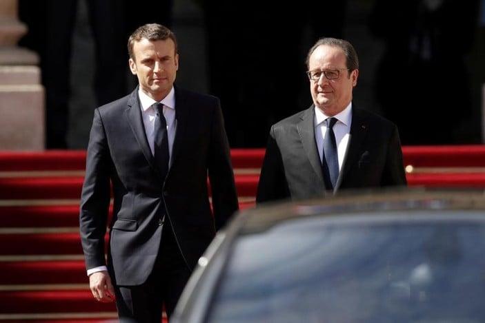 Emmanuel Macron ve François Hollande