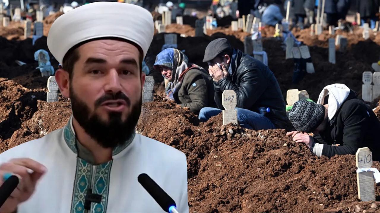 İmamdan tepki çeken sözler: "Hatay'da depremzedelerin naaşları pis kokarken sadece bir Suriyeli'nin naaşı mis gibi kokuyormuş"