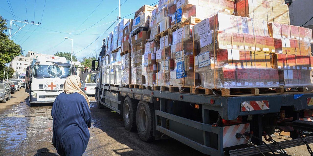More Than 100 Aid Trucks Reach Gaza in Largest Single-Day Convoy