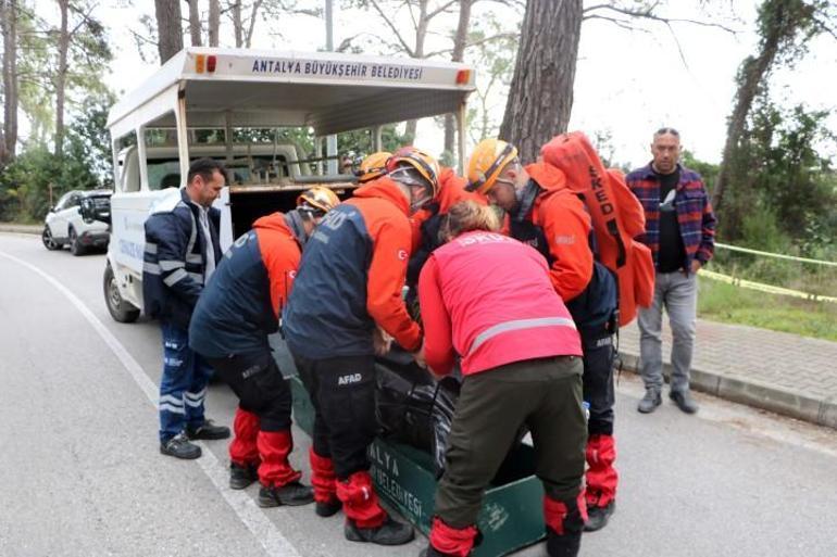 Antalyada kaybolan Rus turistten acı haber Olay yerinde dikkat çeken detay