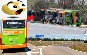 Saksonya'da Flixbus kazası 4 ölü 29 yaralı