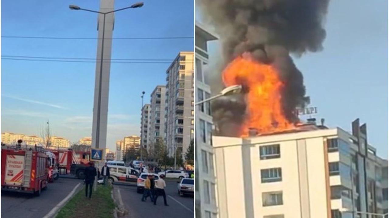 Diyarbakır’da yangına müdahale eden 3 itfaiye personeli yaralandı