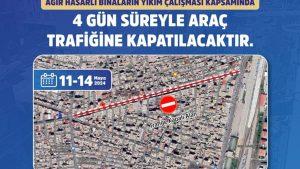 Diyarbakır’daki o cadde 4 gün trafiğe kapatılacak