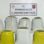 Diyarbakır’da iki ayrı operasyonda 536 kilogram esrar 994 uyuşturucu madde ele geçirildi