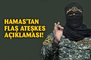 Hamas'tan kritik ateşkes açıklaması