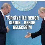 Erdoğan Astana’da, Rusya Devlet Başkanı Vladimir P-tin ile bir araya geldi.