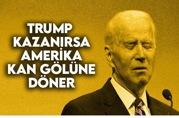 Biden : Trump kazanırsa Amerika kan gölüne döner