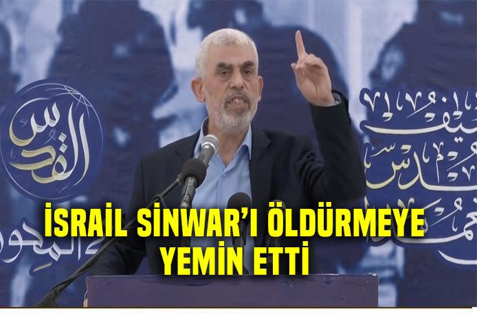 İsrail yeni HAMAS lideri Sinwar'ı öldürmeye yemin etti