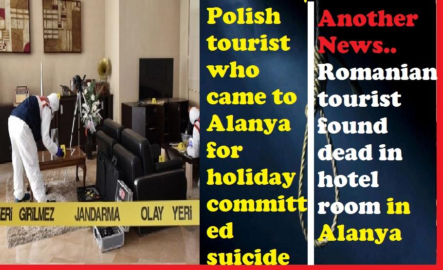 Polish tourist who came to Alanya for holiday committed suicide