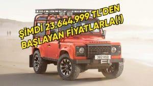 Land Rover, Efsanevi Defender V8'i Hayata Döndürdü! (Çok'a Satılıyor)