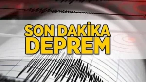 Son Dakika Depremleri: Kahramanmaraş’ta deprem meydana geldi!