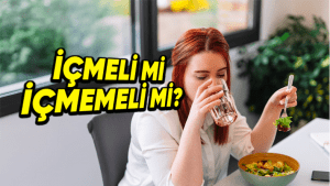 Yemek Yerken Su İçmek Zannedildiği Gibi Zararlı mıdır? Yoksa Durum Tam Tersi mi?