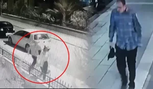 Yolda tanımadığı kadını sırtından bıçakladı