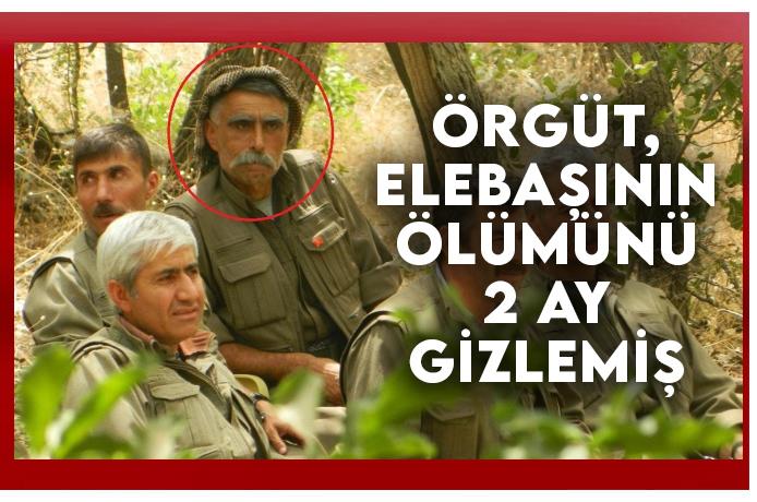 Terör örgütü PKK şokta! Ölümü 2 ay gizlendi