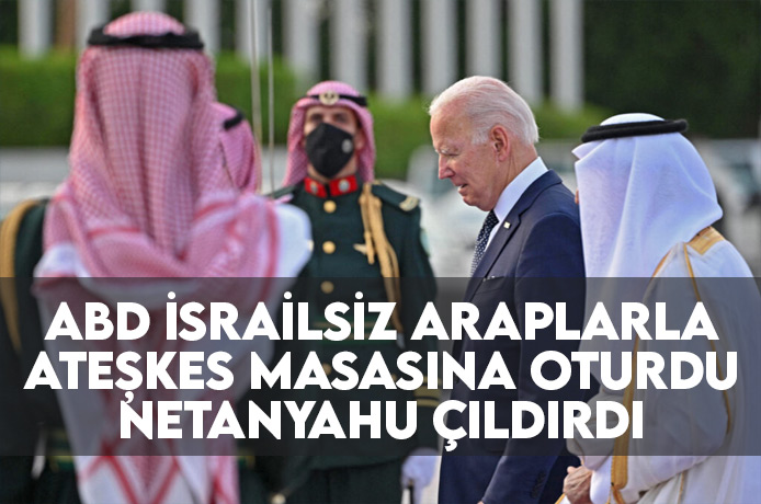 Amerika Araplarla İsrailsiz ateşkes masasına oturdu, Netanyahu bakanının ABD ziyaretini engelledi!