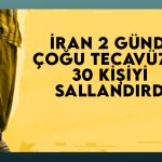 İran 2 günde çoğu tecavüzcü 30 kişiyi astı