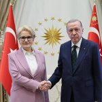 Cumhurbaşkanı Erdoğan ile Akşener görüştü: Dava ve şikâyetler geri çekildi!