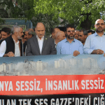 HÜDA PAR Bingöl İl Başkanlığı: Gazze’de, dünya tarihinde ender rastlanan zulümlere şahit olmaktayız