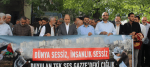 HÜDA PAR Bingöl İl Başkanlığı: Gazze'de, dünya tarihinde ender rastlanan zulümlere şahit olmaktayız