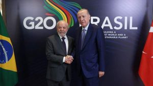 Erdoğan G20 Zirvesi'nde liderlerle bir araya geldi