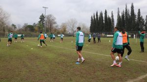 Sakaryaspor, Boluspor maçı hazırlıklarını sürdürdü