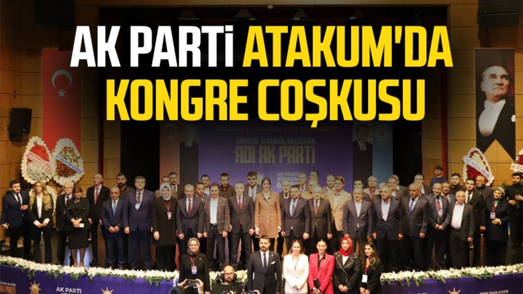 AK Parti Atakum'da kongre coşkusu