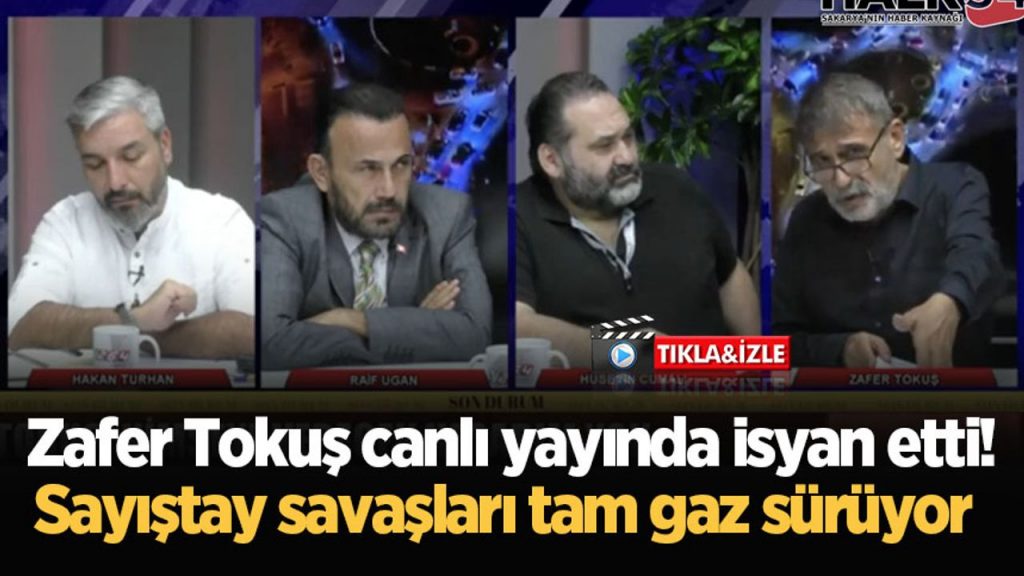 Zafer Tokuş canlı yayında isyan etti! Sayıştay savaşları tam gaz sürüyor