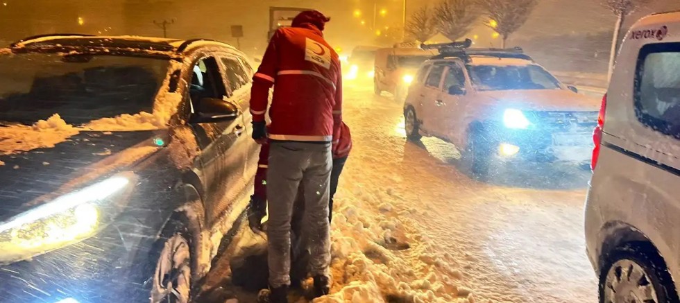 Bayburt-Gümüşhane kara yolu kapandı