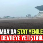 Çarşamba’da Stat yenileniyor! İkinci devreye yetiştirilecek