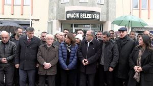 CHP heyeti, kayyım atanan Ovacık ilçesinde