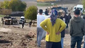 Diyarbakır Bismil'de arazi kavgası: 2 gözaltı